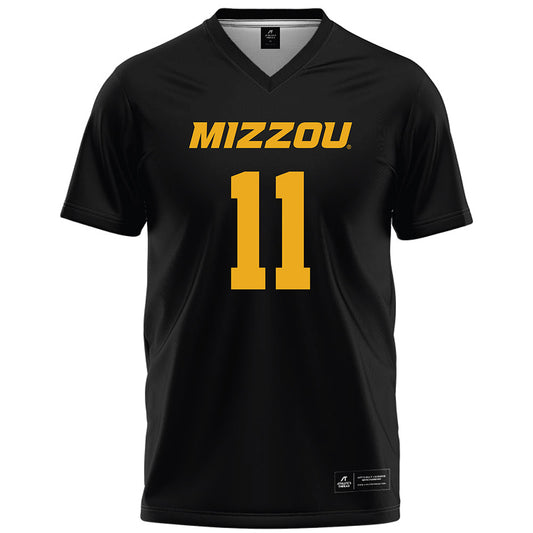 Missouri - NCAA Women's Soccer : Autumn Jackson - Black Soccer Jersey-0