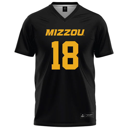Missouri - NCAA Women's Soccer : Jasira Gates - Black Soccer Jersey-0