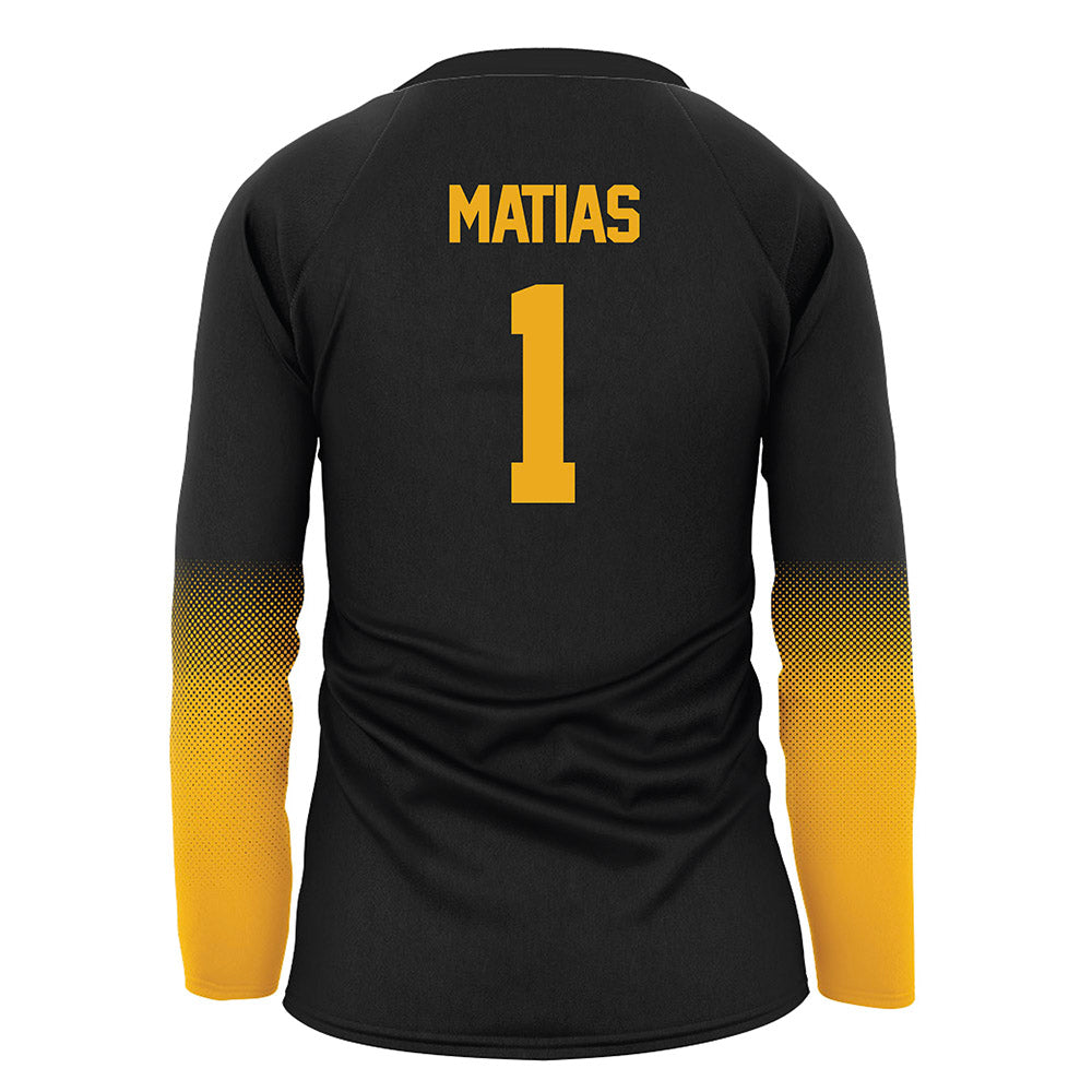 Missouri - NCAA Women's Volleyball : Zoey Matias - Gold Volleyball Jersey-1