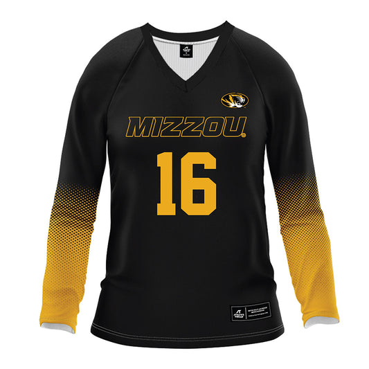Missouri - NCAA Women's Volleyball : Trinity Luckett - Gold Volleyball Jersey-0
