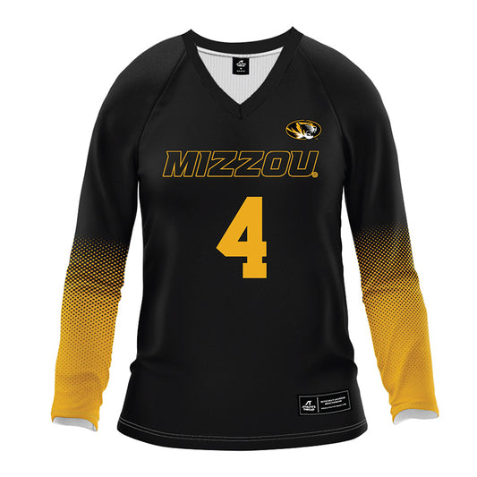 Missouri - NCAA Women's Volleyball : Asia Harvey - Gold Volleyball Jersey-0