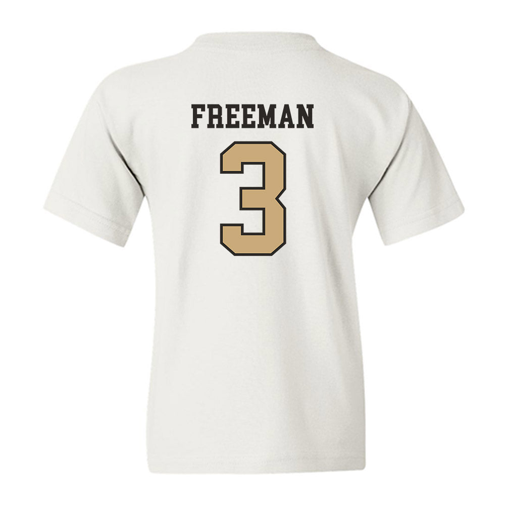 Vanderbilt - NCAA Women's Soccer : Grace Freeman - Youth T-Shirt-1