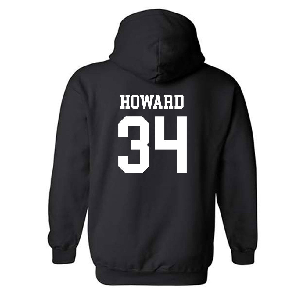 Vanderbilt - NCAA Football : Austin Howard - Classic Shersey Hooded Sweatshirt-1