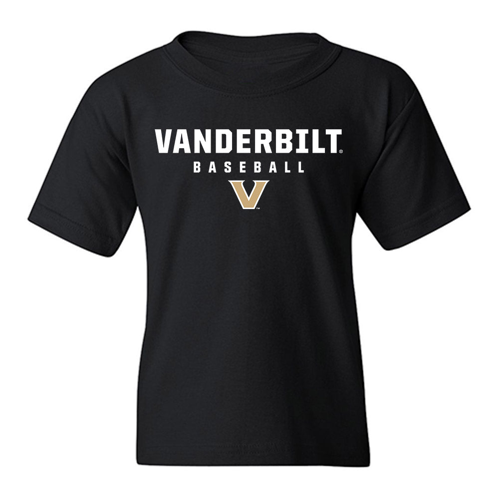 Vanderbilt - NCAA Baseball : Max Jensen - Classic Shersey Youth T-Shirt-0