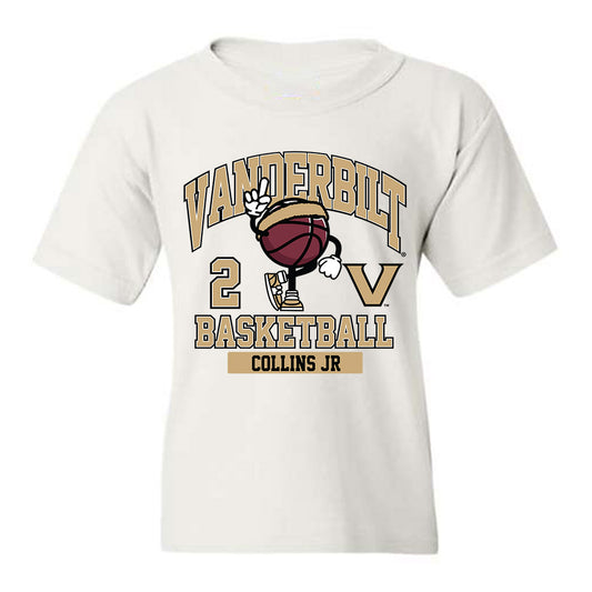 Vanderbilt - NCAA Men's Basketball : Mj Collins jr - Classic Fashion Shersey Youth T-Shirt