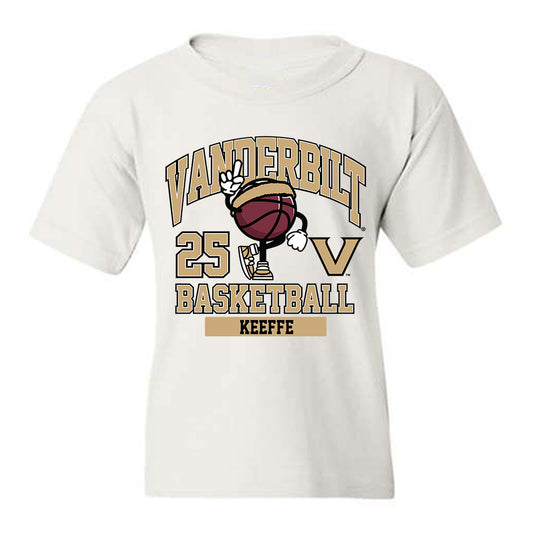 Vanderbilt - NCAA Men's Basketball : Miles Keeffe - Classic Fashion Shersey Youth T-Shirt-0