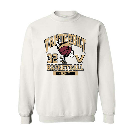 Vanderbilt - NCAA Women's Basketball : Aalyah Del Rosario - Classic Fashion Shersey Crewneck Sweatshirt-0