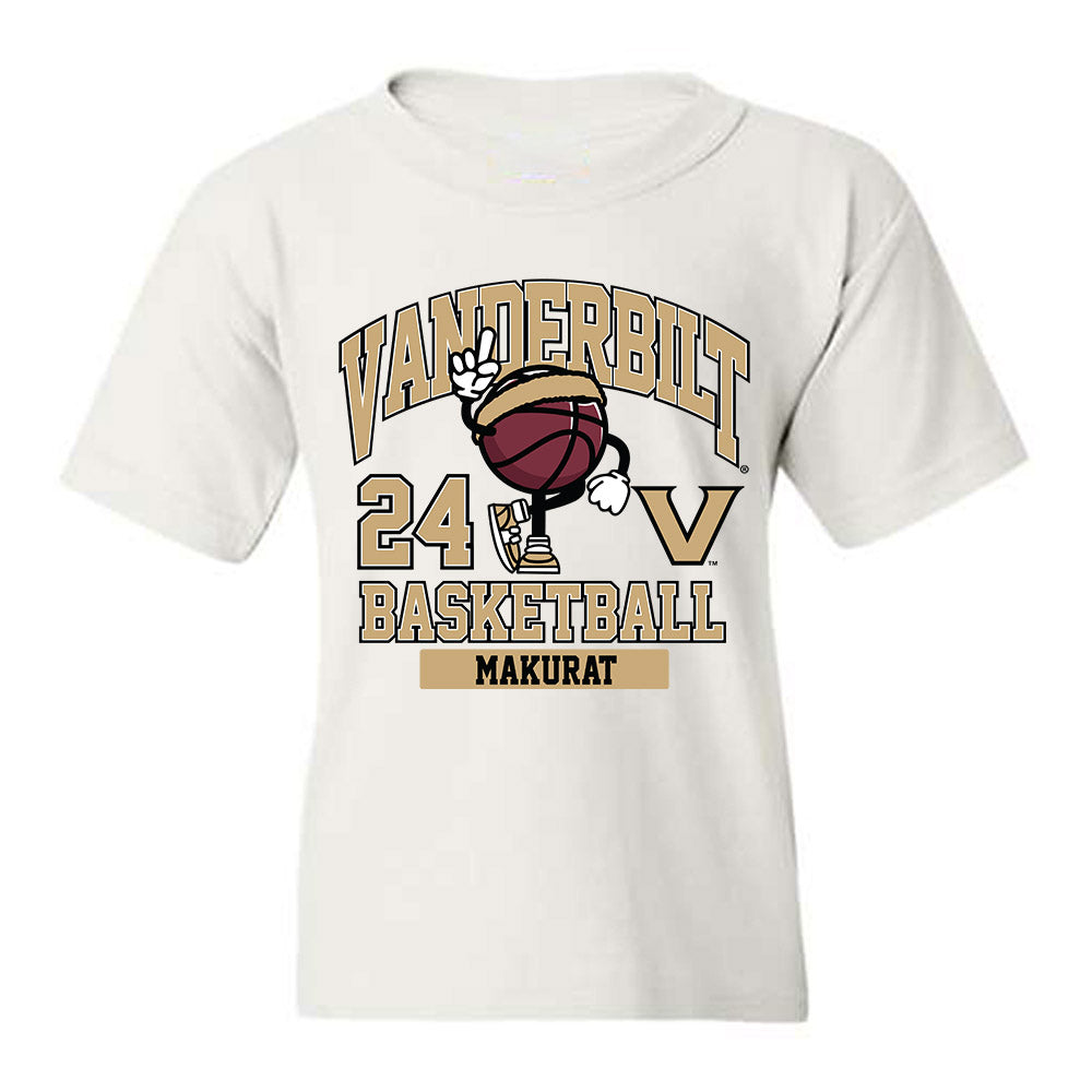 Vanderbilt - NCAA Women's Basketball : Agata Makurat - Classic Fashion Shersey Youth T-Shirt-0