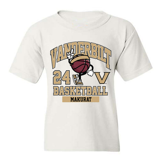 Vanderbilt - NCAA Women's Basketball : Agata Makurat - Classic Fashion Shersey Youth T-Shirt-0