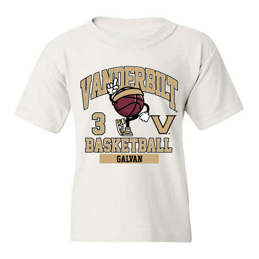 Vanderbilt - NCAA Women's Basketball : Aubrey Galvan - Classic Fashion Shersey Youth T-Shirt-0