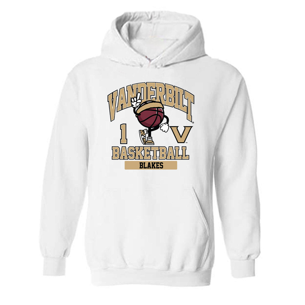 Vanderbilt - NCAA Women's Basketball : Mikayla Blakes - Classic Fashion Shersey Hooded Sweatshirt-0