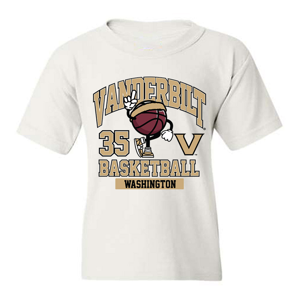 Vanderbilt - NCAA Women's Basketball : Sacha Washington - Classic Fashion Shersey Youth T-Shirt-0