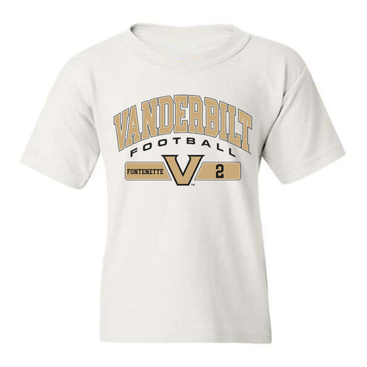 Vanderbilt - NCAA Football : Randon Fontenette - Youth T-Shirt