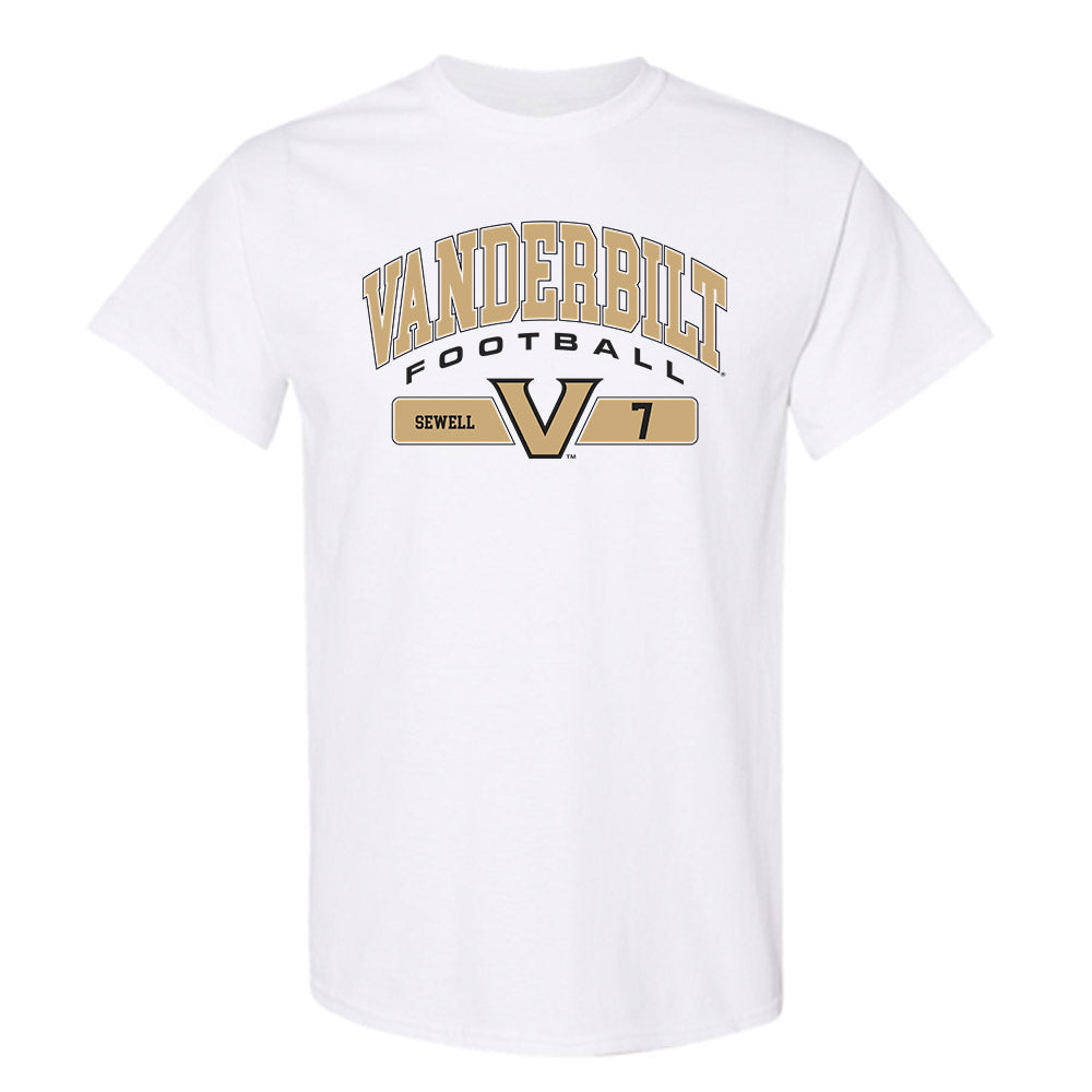 Vanderbilt - NCAA Football : Marlen Sewell - Classic Fashion Shersey T-Shirt