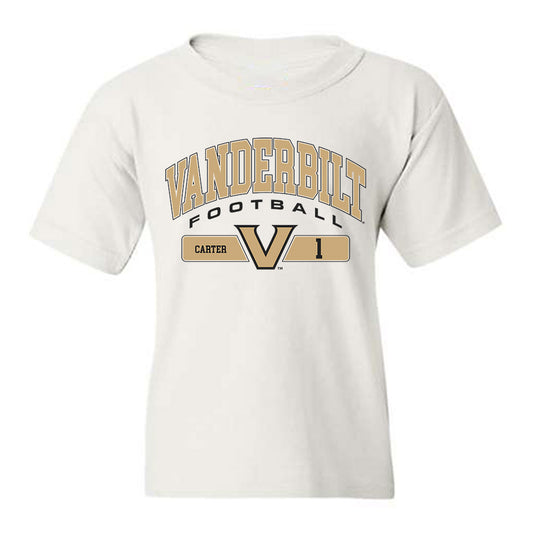 Vanderbilt - NCAA Football : Dontae Carter - Classic Fashion Shersey Youth T-Shirt-0