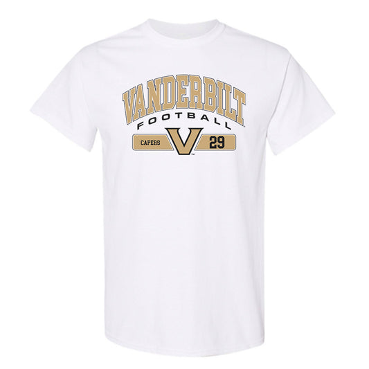 Vanderbilt - NCAA Football : Miles Capers - Classic Fashion Shersey T-Shirt