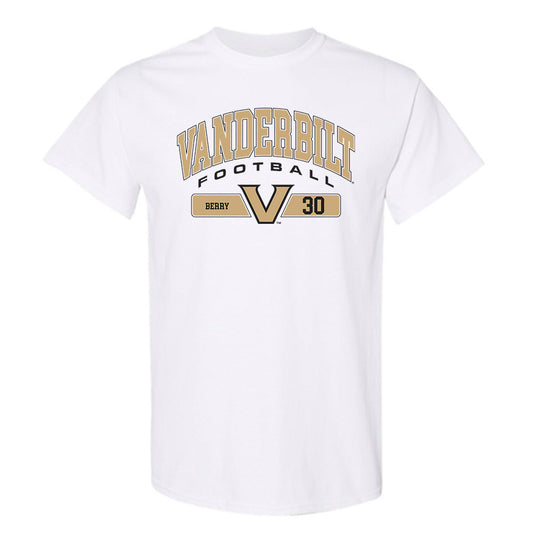 Vanderbilt - NCAA Football : Trudell Berry - Classic Fashion Shersey T-Shirt-0