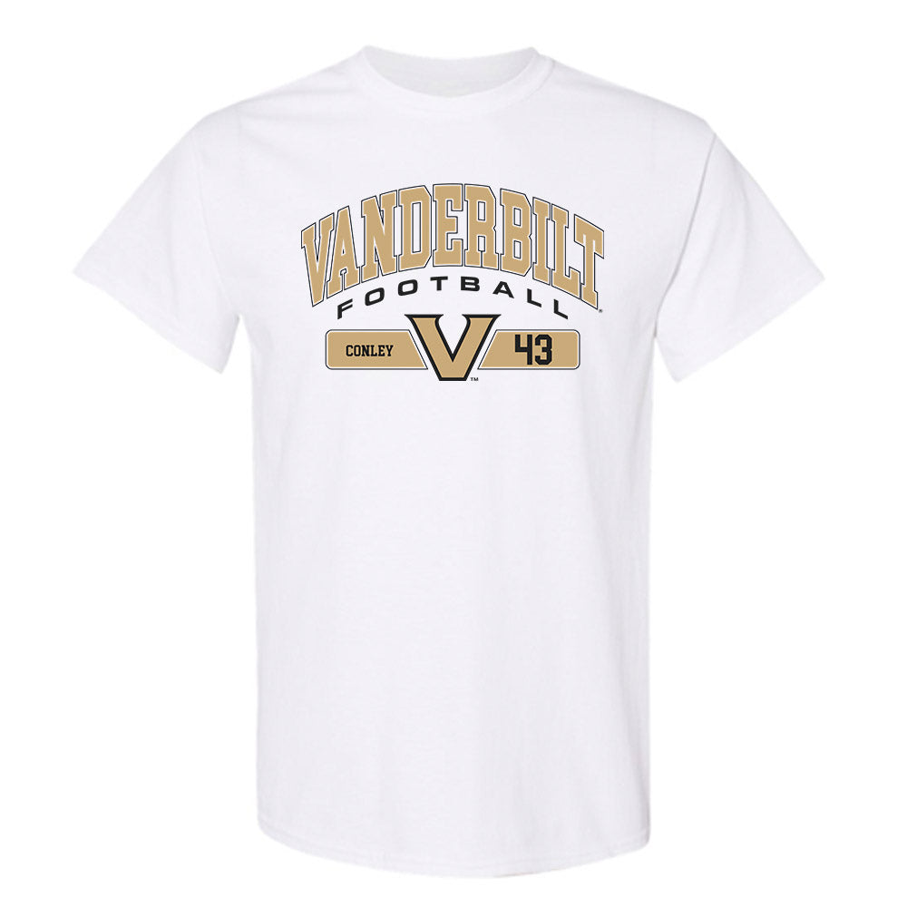 Vanderbilt - NCAA Football : Will Conley - Classic Fashion Shersey T-Shirt