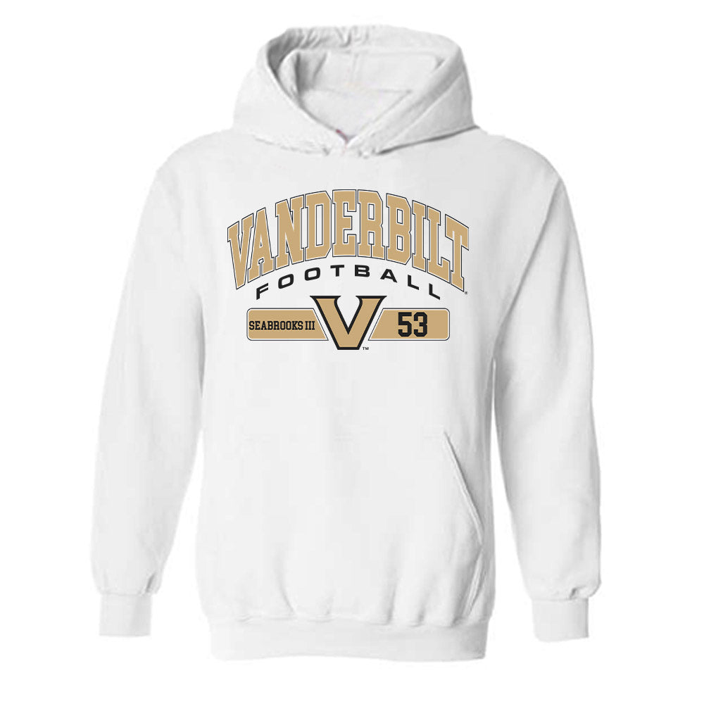 Vanderbilt - NCAA Football : Glenn Seabrooks III - Classic Fashion Shersey Hooded Sweatshirt