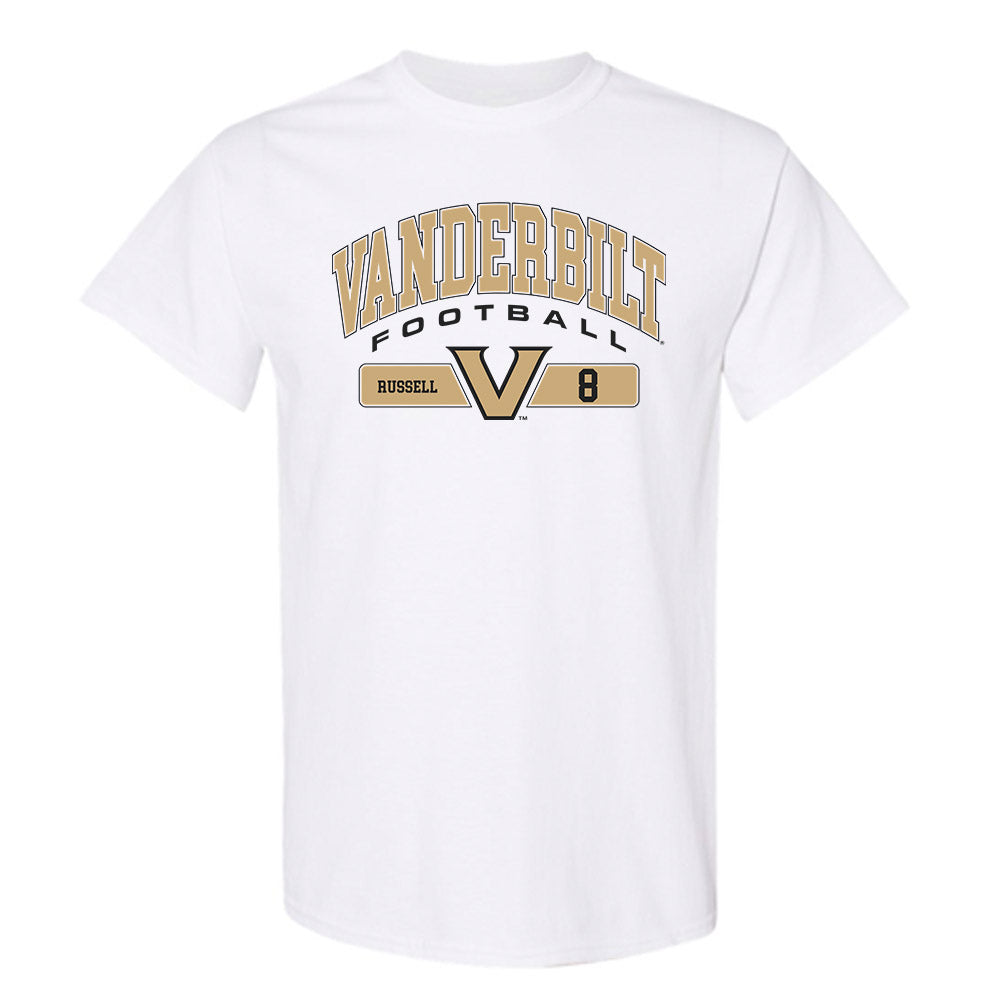 Vanderbilt - NCAA Football : Tyson Russell - Classic Fashion Shersey T-Shirt