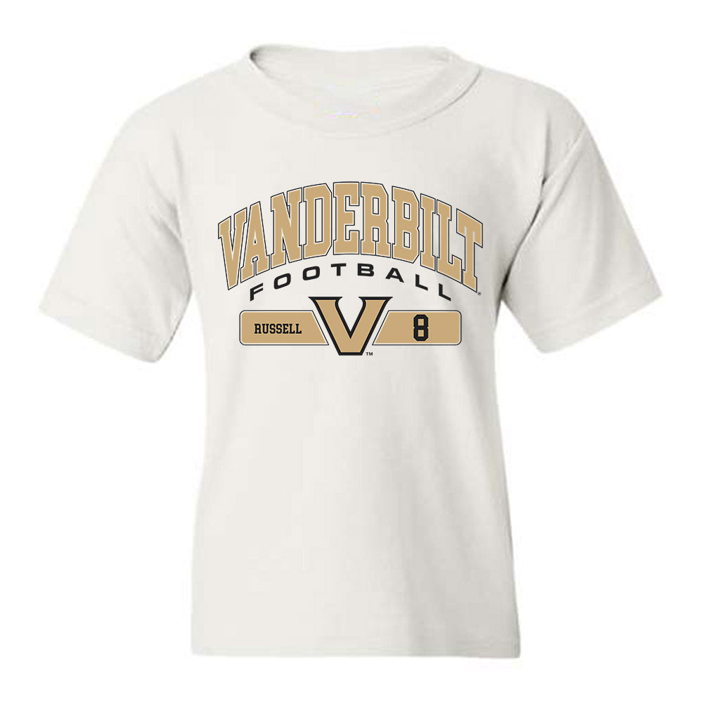 Vanderbilt - NCAA Football : Tyson Russell - Classic Fashion Shersey Youth T-Shirt