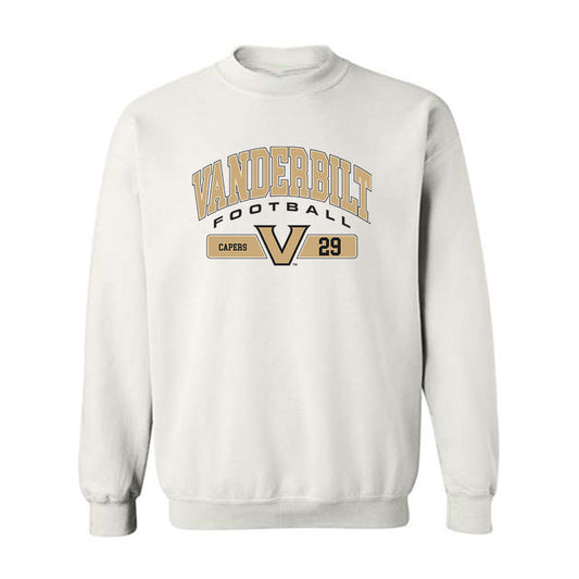 Vanderbilt - NCAA Football : Miles Capers - Classic Fashion Shersey Crewneck Sweatshirt