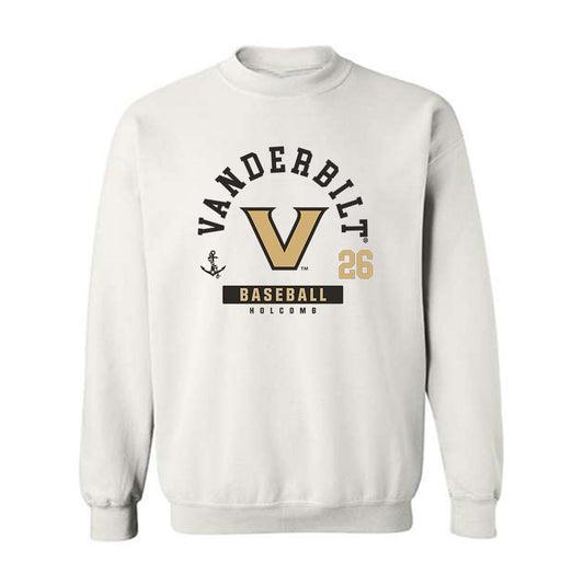 Vanderbilt - NCAA Baseball : Braden Holcomb - Classic Fashion Shersey Crewneck Sweatshirt