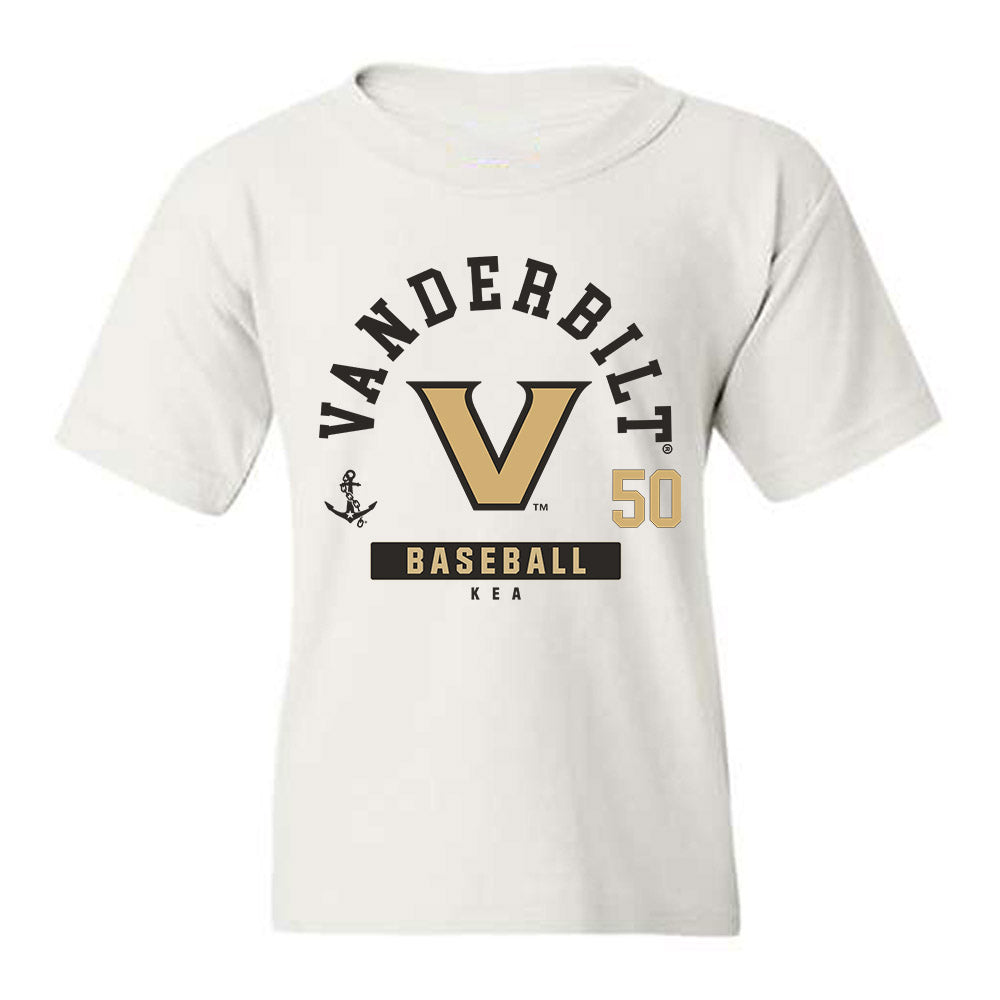 Vanderbilt - NCAA Baseball : Jaydon Kea - Classic Fashion Shersey Youth T-Shirt-0