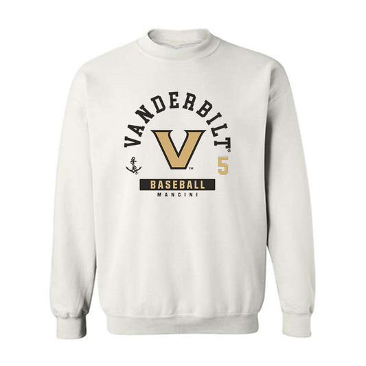 Vanderbilt - NCAA Baseball : Mike Mancini - Classic Fashion Shersey Crewneck Sweatshirt