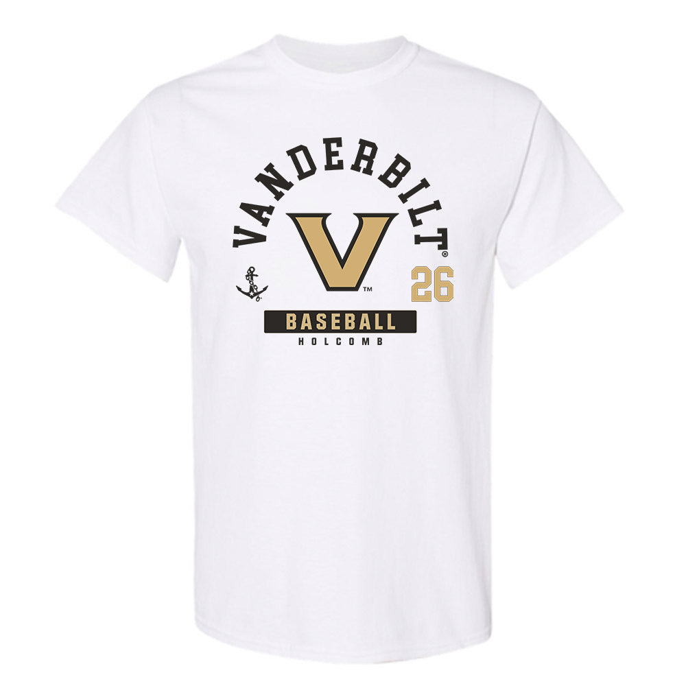 Vanderbilt - NCAA Baseball : Braden Holcomb - Classic Fashion Shersey T-Shirt