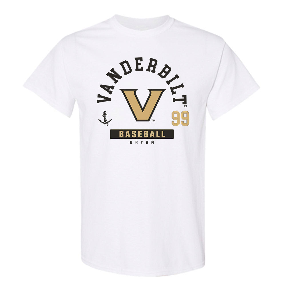 Vanderbilt - NCAA Baseball : England Bryan - Classic Fashion Shersey T-Shirt