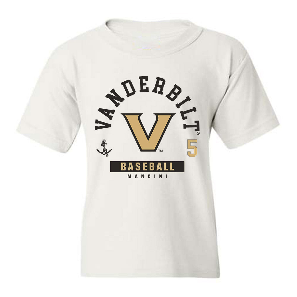 Vanderbilt - NCAA Baseball : Mike Mancini - Classic Fashion Shersey Youth T-Shirt