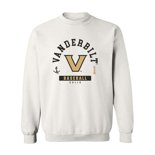 Vanderbilt - NCAA Baseball : AJ Calio - Classic Fashion Shersey Crewneck Sweatshirt-0