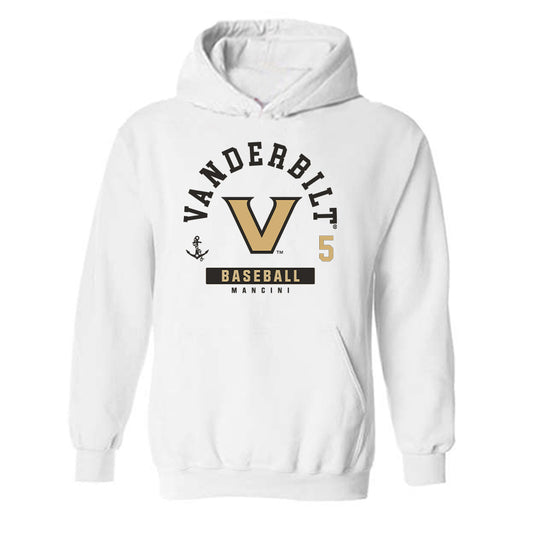 Vanderbilt - NCAA Baseball : Mike Mancini - Classic Fashion Shersey Hooded Sweatshirt