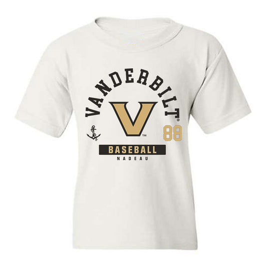 Vanderbilt - NCAA Baseball : Wyatt Nadeau - Classic Fashion Shersey Youth T-Shirt-0
