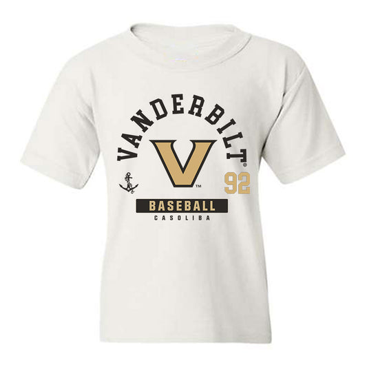 Vanderbilt - NCAA Baseball : Adria Casoliba - Classic Fashion Shersey Youth T-Shirt-0