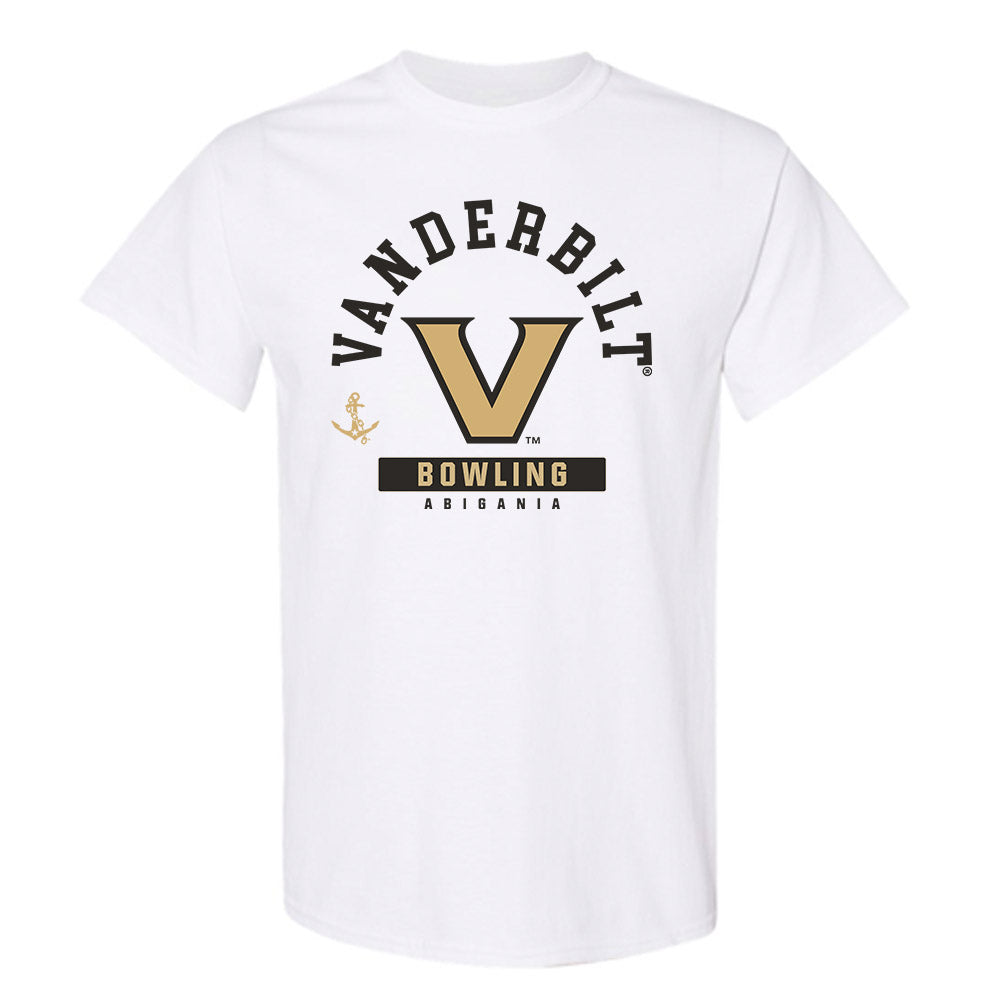 Vanderbilt - NCAA Women's Bowling : Katelyn Abigania - Classic Fashion Shersey T-Shirt-0