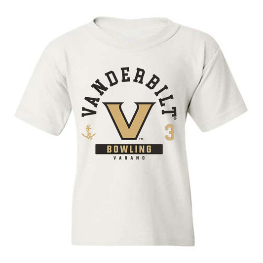 Vanderbilt - NCAA Women's Bowling : Victoria Varano - Classic Fashion Shersey Youth T-Shirt