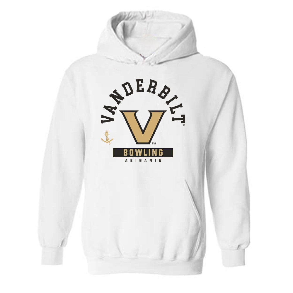 Vanderbilt - NCAA Women's Bowling : Katelyn Abigania - Classic Fashion Shersey Hooded Sweatshirt-0