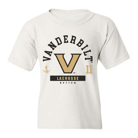 Vanderbilt - NCAA Women's Lacrosse : Cora Betten - Classic Fashion Shersey Youth T-Shirt-0