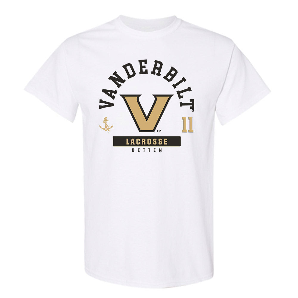Vanderbilt - NCAA Women's Lacrosse : Cora Betten - Classic Fashion Shersey T-Shirt-0