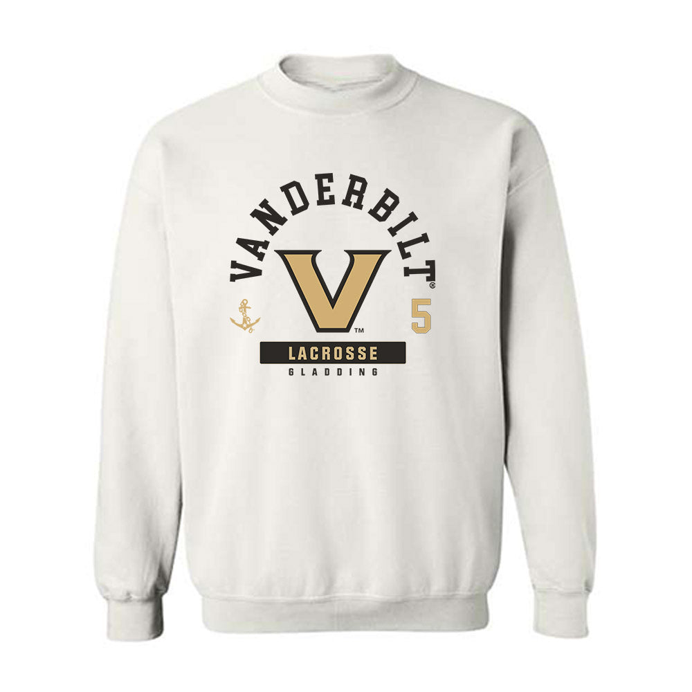 Vanderbilt - NCAA Women's Lacrosse : Alexandra Gladding - Classic Fashion Shersey Crewneck Sweatshirt-0
