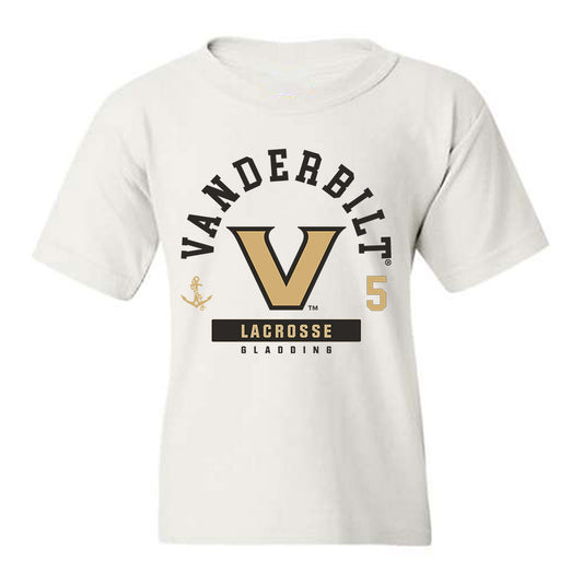 Vanderbilt - NCAA Women's Lacrosse : Alexandra Gladding - Classic Fashion Shersey Youth T-Shirt-0