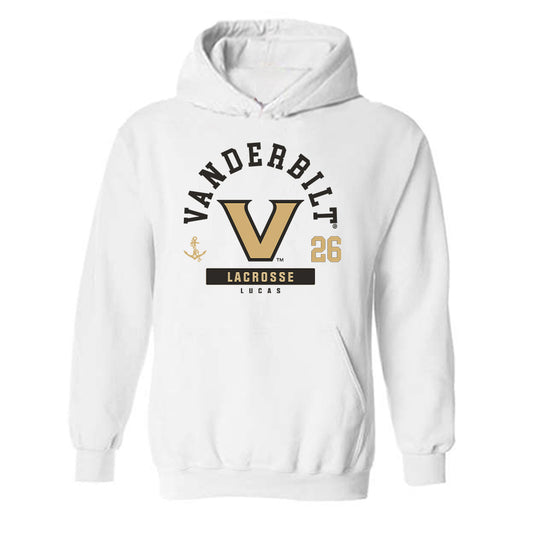 Vanderbilt - NCAA Women's Lacrosse : Caroline Lucas - Classic Fashion Shersey Hooded Sweatshirt-0