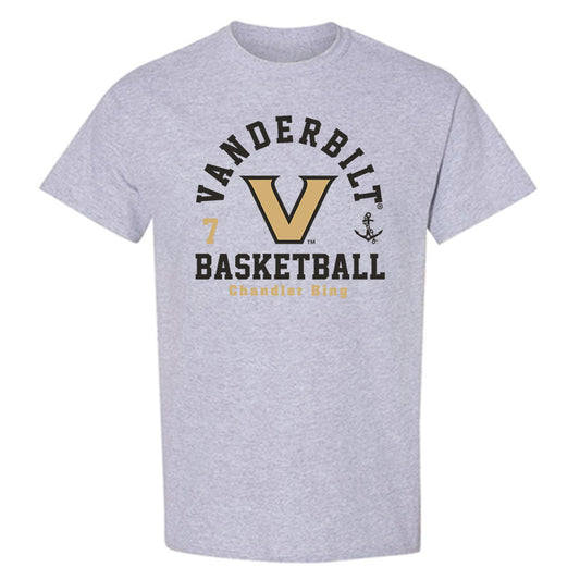 Vanderbilt - NCAA Men's Basketball : Chandler Bing - Classic Fashion Shersey T-Shirt-0
