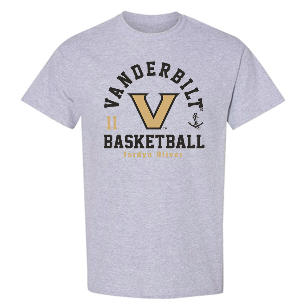 Vanderbilt - NCAA Women's Basketball : Jordyn Oliver - Classic Fashion Shersey T-Shirt