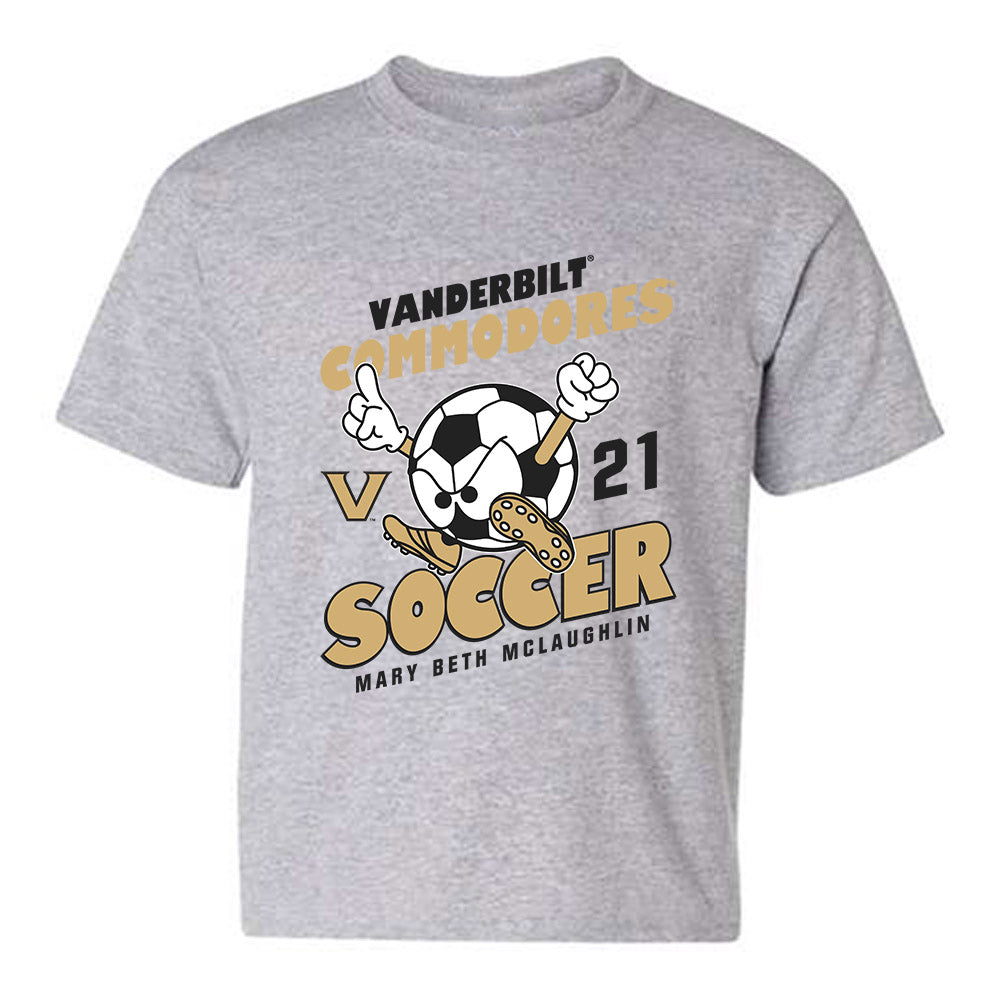 Vanderbilt - NCAA Women's Soccer : Mary beth McLaughlin - Classic Fashion Shersey Youth T-Shirt-0
