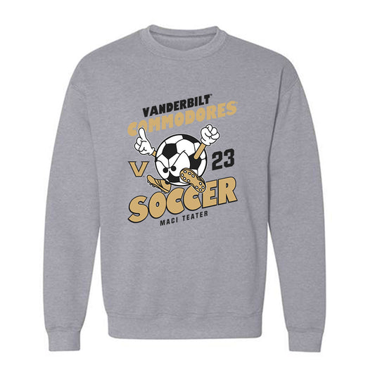 Vanderbilt - NCAA Women's Soccer : Maci Teater - Classic Fashion Shersey Crewneck Sweatshirt-0
