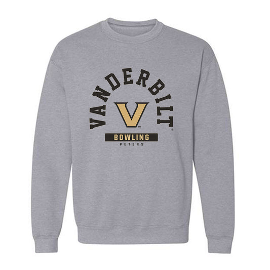 Vanderbilt - NCAA Women's Bowling : Paige Peters - Classic Fashion Shersey Crewneck Sweatshirt-0