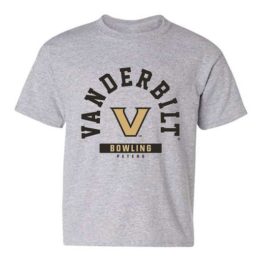 Vanderbilt - NCAA Women's Bowling : Paige Peters - Classic Fashion Shersey Youth T-Shirt-0